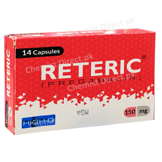 Reteric 150mg Capsule High Q Pregabalin