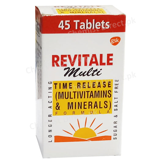 Revitale Multi Tablet Glaxosmithkline Pakistan Limited Vitamins Supplement