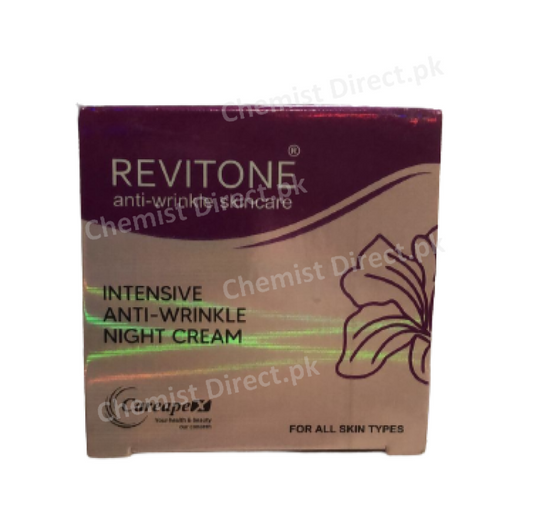 Revitone Anti Wrinkle Skin Care Cream 40G Medicine