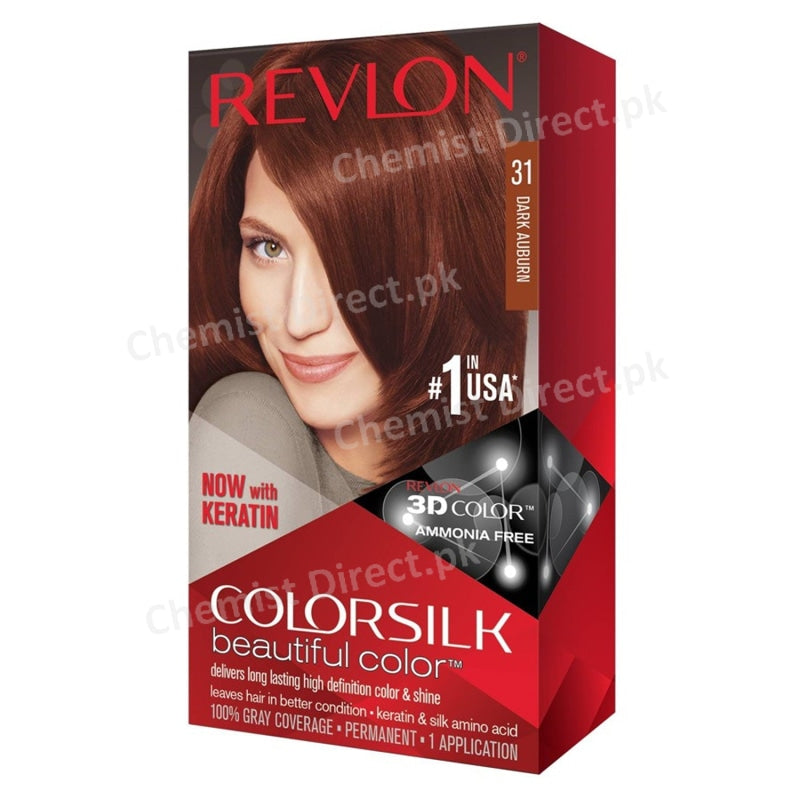 Revlon Colorsilk Hair Color Dark Auburn 31 Personal Care