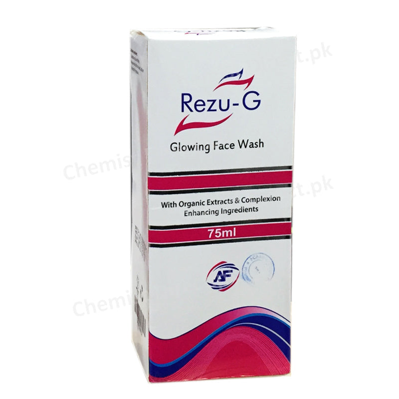 Rezu-G Glowing Face Wash 75ml AF Tech Pharma