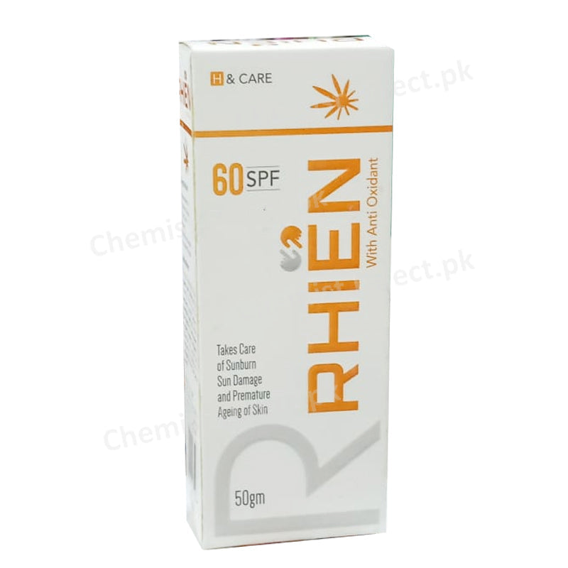 Rhine Spf 60 Sunblock 50Gm Skin Care