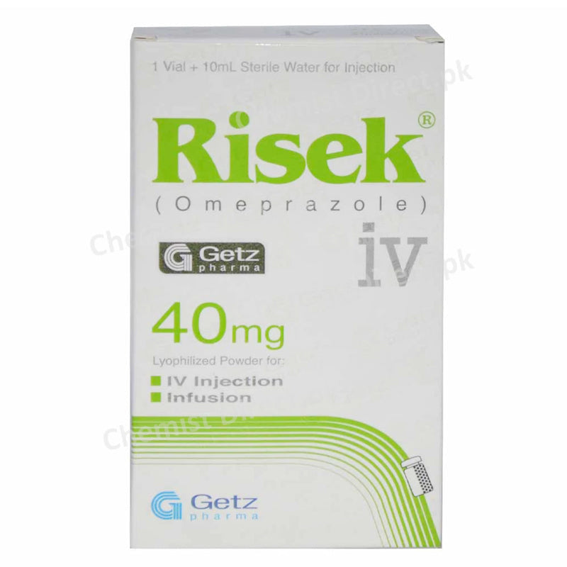 Risek 40mg Infusion – ChemistDirect.pk
