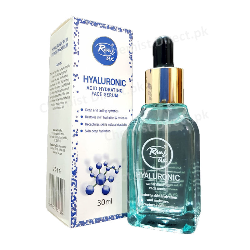 Rivaj Hyaluroni c Face Serum 30ml SJSInternationalLimitedSoloHouse_London-Aqua_Butylene_Glycol_Diglycerin_HydrolyzedElastin_Beta-glucan_Niacinamide_SodiumHyaluronate_Allantoin_Carbomer.jpg