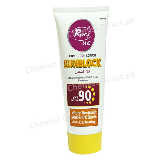 Rivaj Uk Sun Block Spf 90 150Ml Personal Care