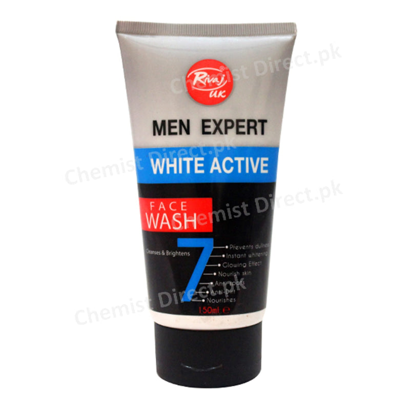 Rivaj White Active Face Wash 150Ml Personal Care