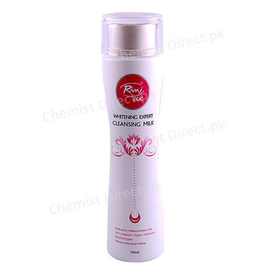 Rivaj Whitening Cleansing Milk 150Ml Personal Care