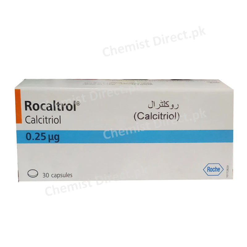 Rocaltrol 0.25MG Capsule Calcitriol Roche Martin Dow Pharma