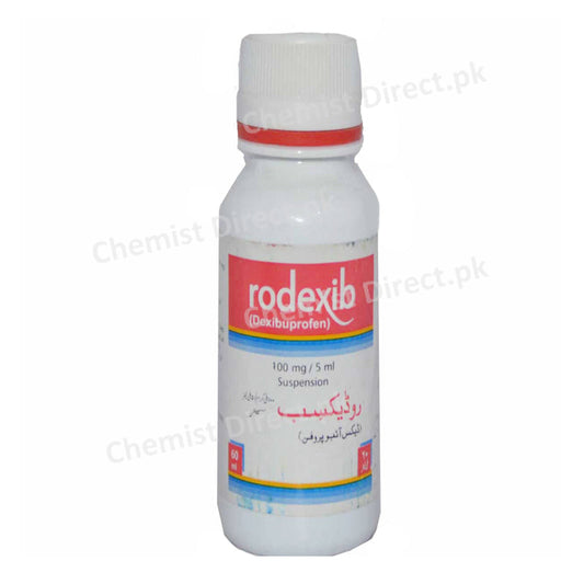 Rodexib Syrup 60ml Platinum Pharmaceuticals Dexibuprofen Nsaid