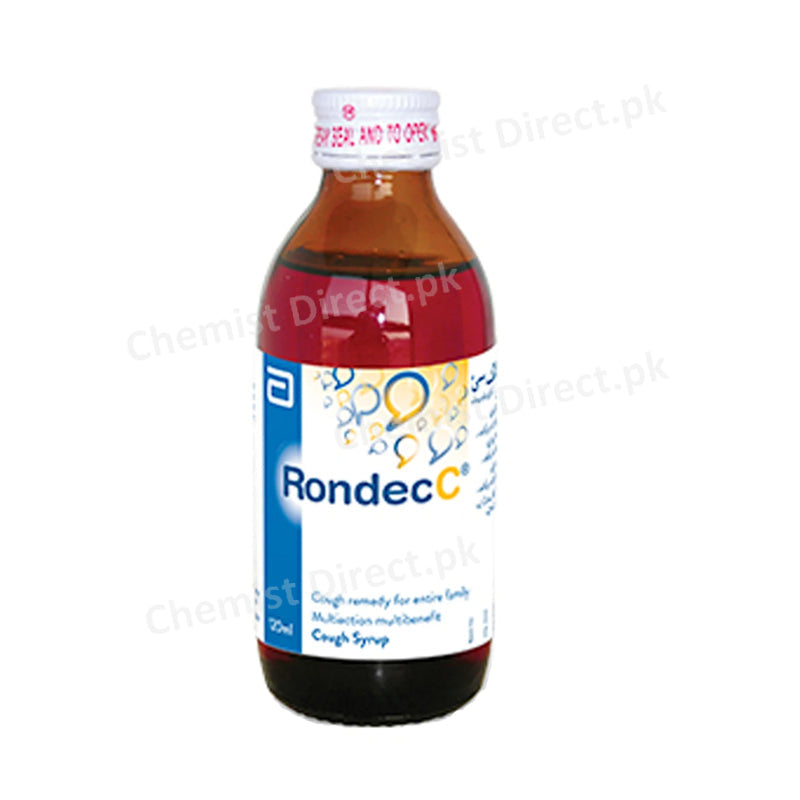 Rondec C Syrup 120ml Abbot Laboratories Cough Suppressant