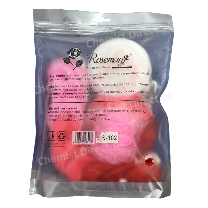 Rosemary Spa Bath Sponge Set