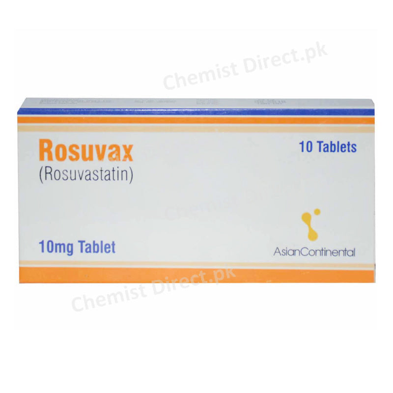 Rosuva  10mg Tablet Asian Continental Pharma Rosuvastatin