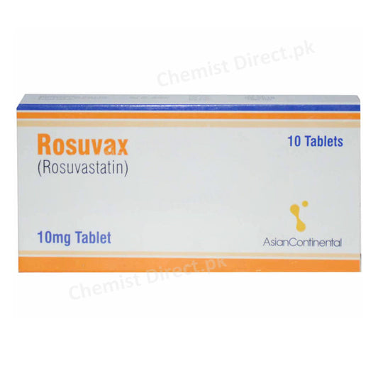 Rosuva  10mg Tablet Asian Continental Pharma Rosuvastatin