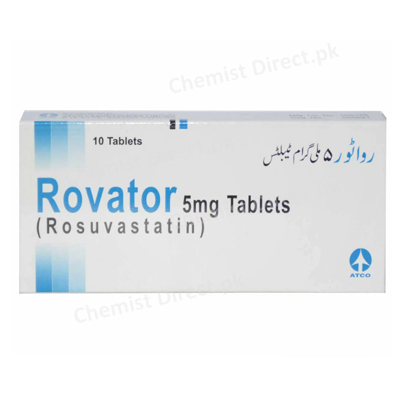 Rovator Tablet Atco Laboratories Pvt Ltd Statins Rosuvastatin