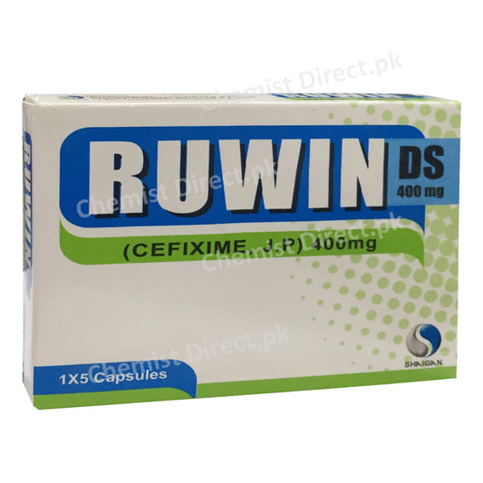 Ruwin Ds 400mg Capsule Shaigan Cefixime_j p