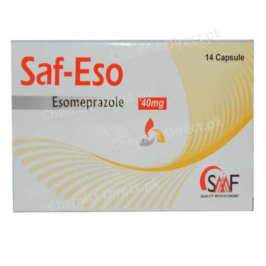 Saf Eso 40mg Capsule Saaf Pharma Esomeprazol