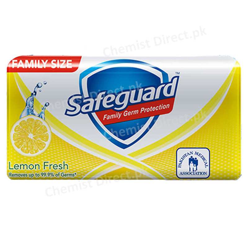 Safeguard Family Germ Protection Lemon Fresh Soap 135G Personal Care