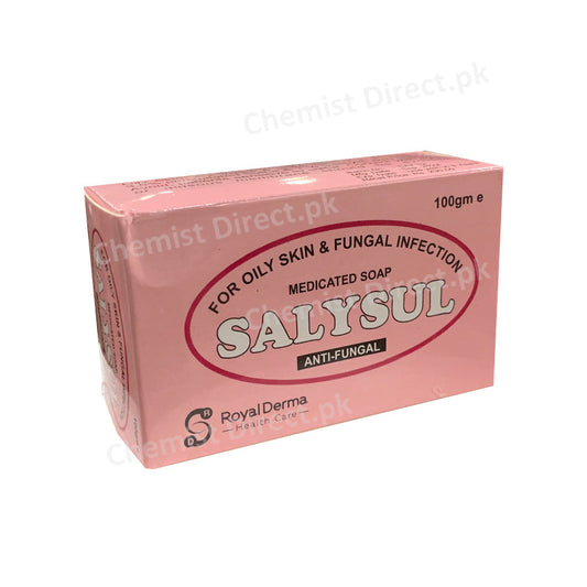 Salysul Medicated Soap 100Gm Skin Care
