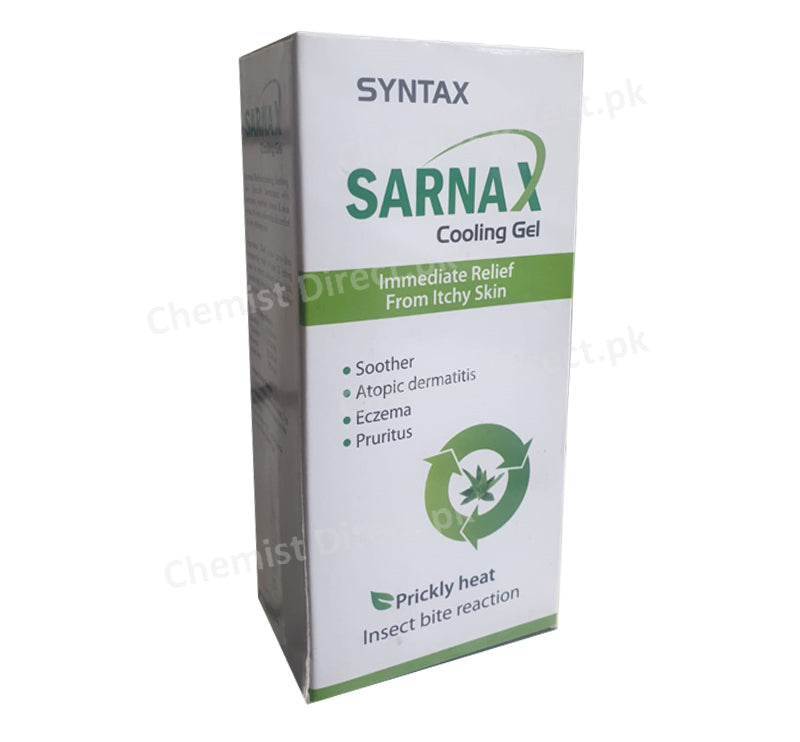 Sarnax Cooling Gel Skin Care