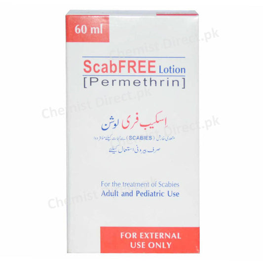 Scabfree Lotion 60ml Atco Laboratories Pvt_ Ltd Scabicide Permethrin