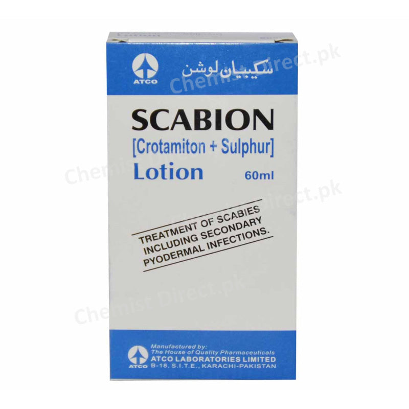 Scabion Lotion 60Ml Medicine