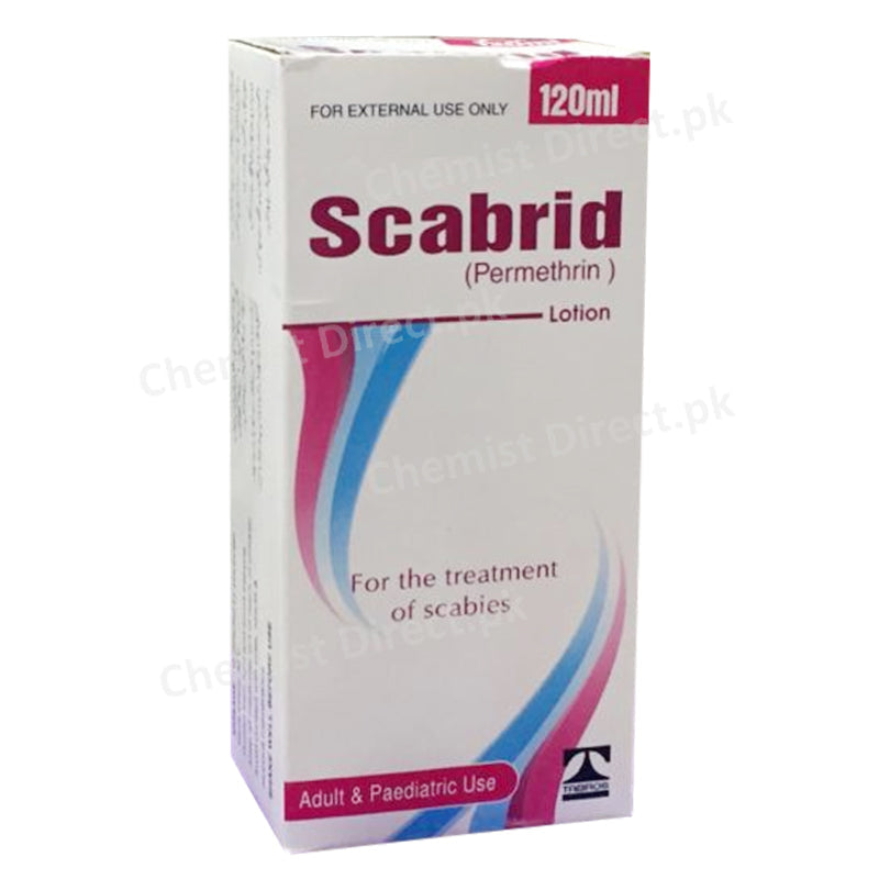 Scabrid Lotion 5% 120ml TABROS PHARMA PVT LTD Permethrin