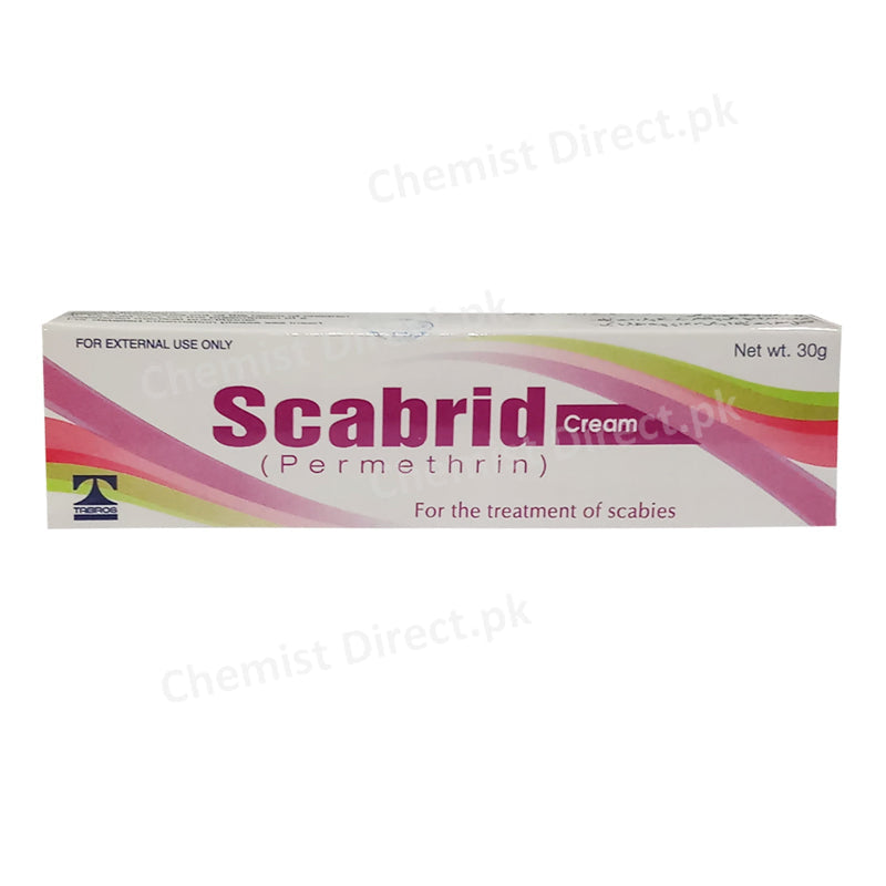 Scabrid Cream 30g Tabros Pharma Pvt Ltd Scabicide Permethrin