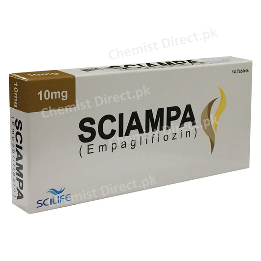 Sciampa 10mg Empagliflozin Scilife Pharma Tablet