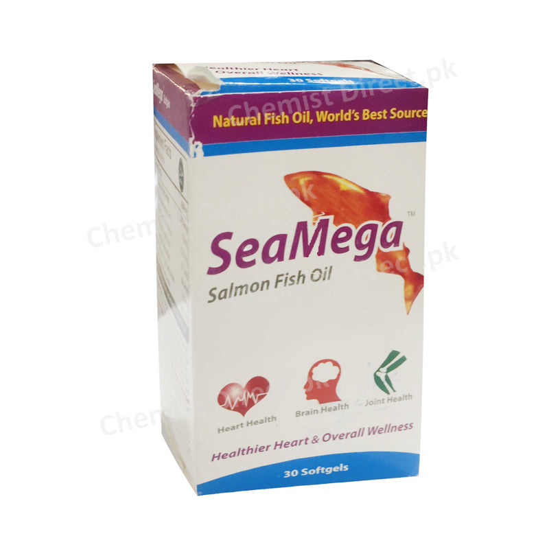 Seamega Tablet Salmon Fish oil Wilson's Healthcare