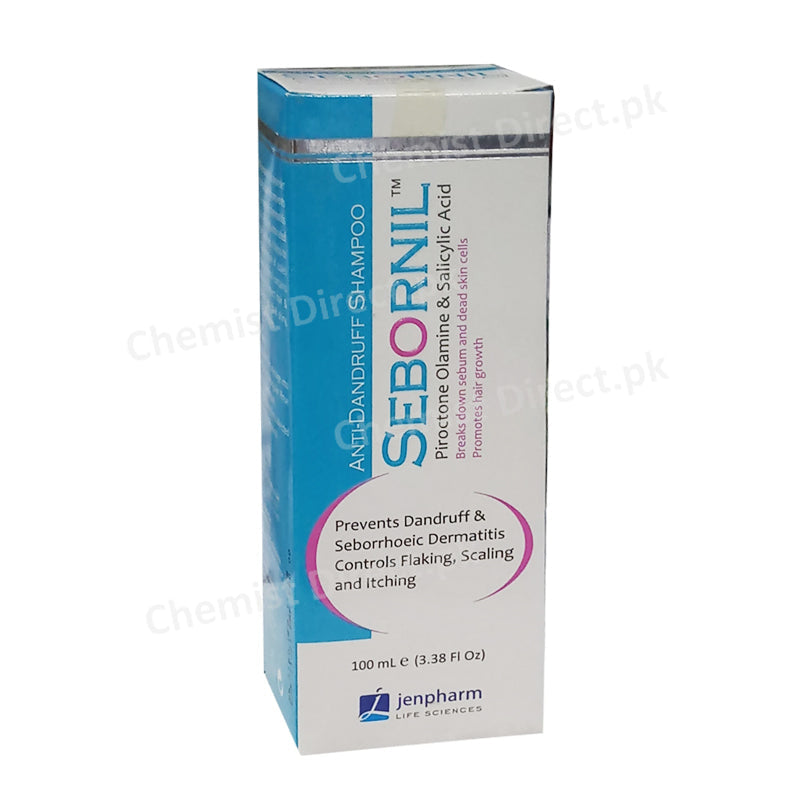 Sebornil Shampoo 100ml Piroctone Olamine & Salicylic Acid JenPharm