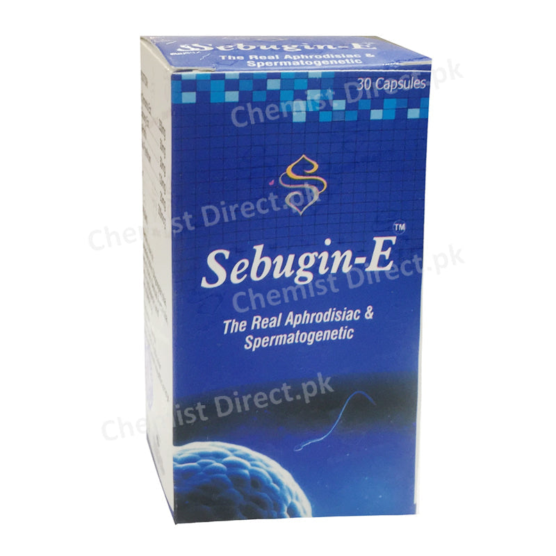 Sebugin-E Capsule Real Aphrodisiac & Spermatogenetic Cidex Laboratories