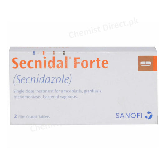 Secnidal Forte Tablet Anti-Amoebic Secnidazole Sanofi Aventis