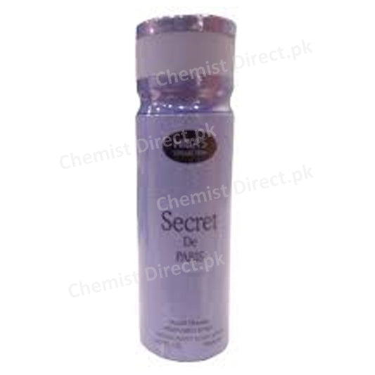 Secret De Paris Pour Femme Perfumed Body Spray 200Ml Personal Care
