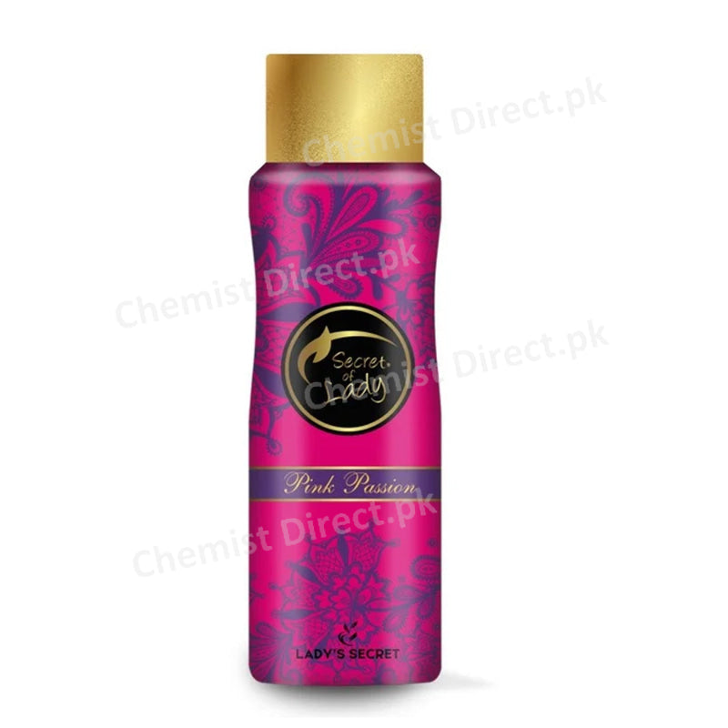 Secret Of Lady Pink Passion Body Spry 200Ml Personal Care