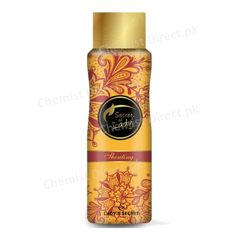 Secret Of Lady Shouting Body Spry 200 Ml Personal Care