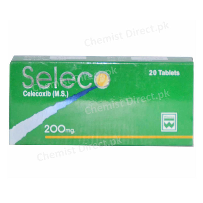Seleco 200mg Tablet Celecoxib M.S Wilshire Laboratories Nsaid