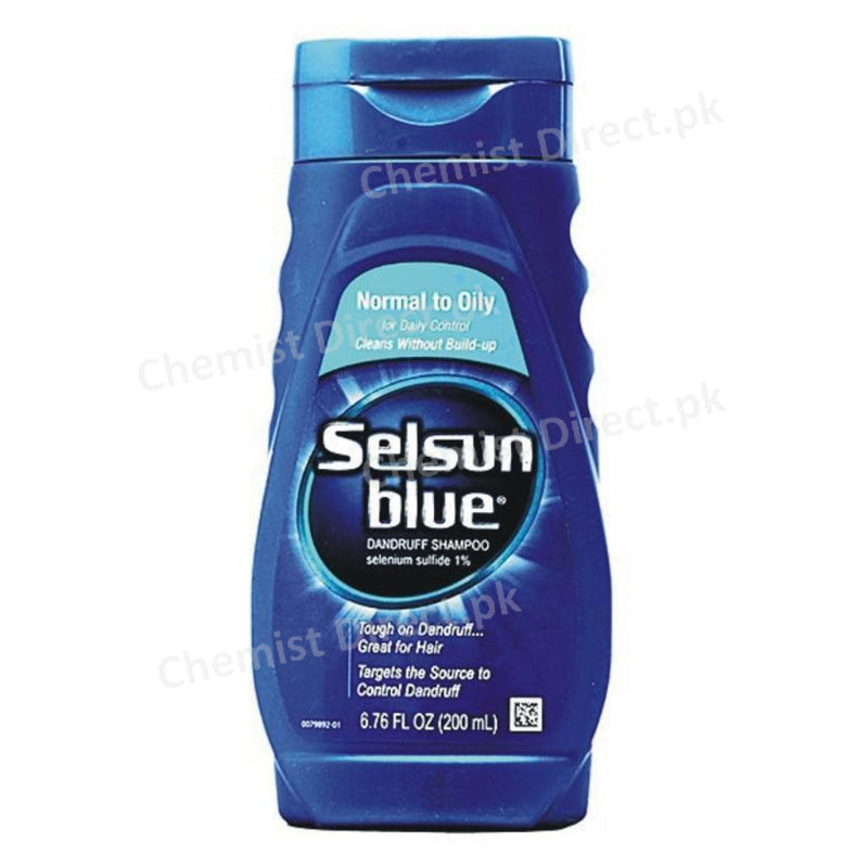 Selsun Blue Normal To Oily Shampoo 200Ml Personal Care