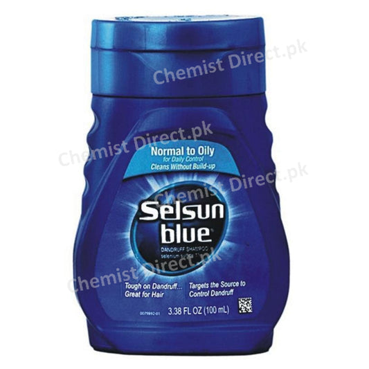 Selsun Blue Small Normal To Oily Shampoo 75Ml Personal Care