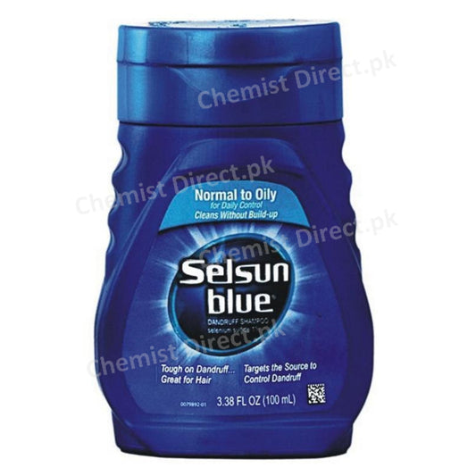 Selsun Blue Small Normal To Oily Shampoo 75Ml Personal Care