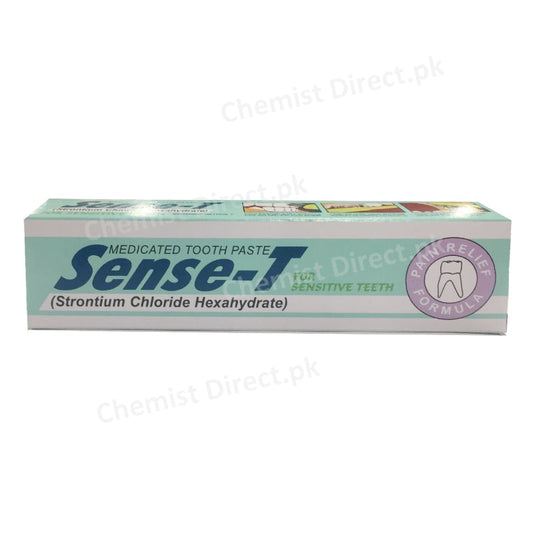 Sense T 100G Tooth Paste Platinum Pharmaceuticals Pvt  Ltd Oral Hygiene Strontium Chloride 1
