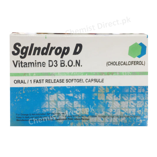 Sgindrop D 1 Capsule Cholecalciferol Neutro Pharma Vitamine D3 B.O.N