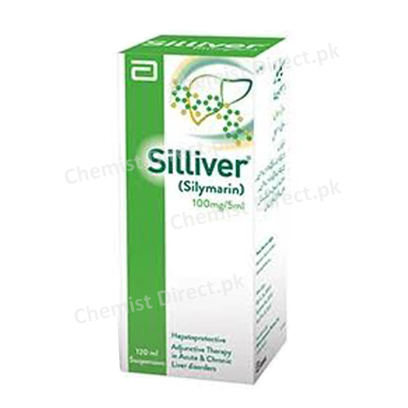Silliver 100mg/5ml 120ml Syrup Silymarin Suspension Liver Protectant Abbott Laboratories
