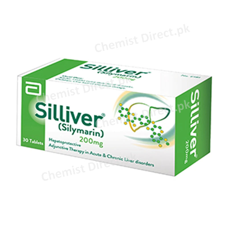 Silliver 200m Tablet Silymarin Liver Protectant Abbott Laboratories
