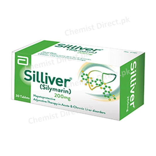 Silliver 200m Tablet Silymarin Liver Protectant Abbott Laboratories