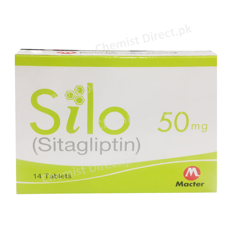 Silo 50mg Tablet Sitagliptin Oral Hypoglycemic macter International