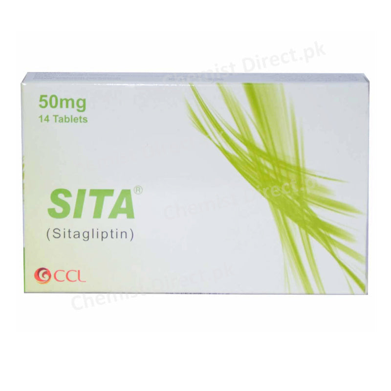 Sita 50mg Tablet CCL Pharmaceuticals Oral Hypoglycemic Sitagliptin