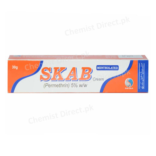 Skab 30G Cream Shaigan Pharmaceuticals Scabicide Permethrin