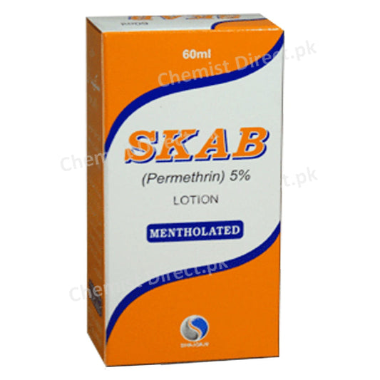 Skab Lotion 60ml Shaigan Pharmaceuticals Scabicide Permethrin