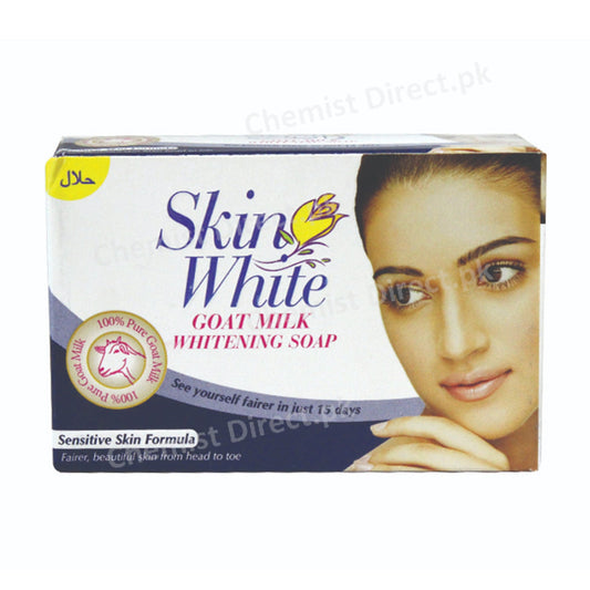 Skin White Goat Milk Whitening Soap Sensitive 110Gm Personal Care