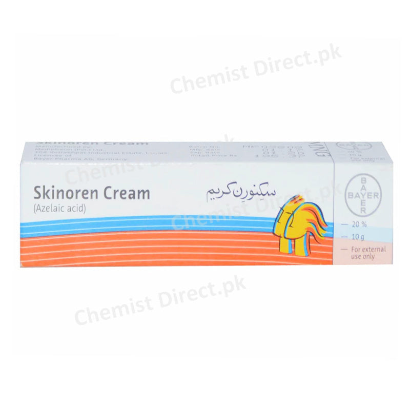 Skinoren Cream 20% 10g Azelaic Acid Anti-acne Bayer Health Care